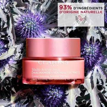 Multi-Active Jour Crème Lissante, Booster d'Éclat - Peaux Sèches 50ml - Clarins - Soin - Visuel 3