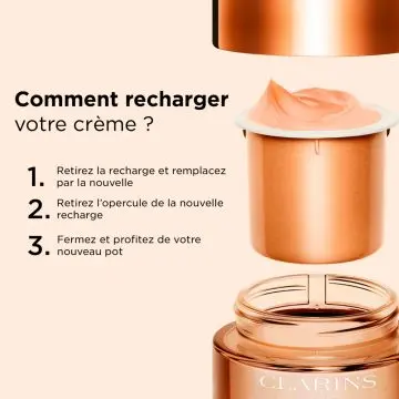 Extra-Firming Energy Recharge Crème Fermeté, Rides Lissées, Activatrice d'Éclat 50ml - Clarins - Soin - Visuel 4