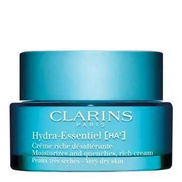 Hydra-Essentiel [HA²] Crème Riche Désaltérante - Peaux Très Sèches 50ml - Clarins - Soin - Visuel 1