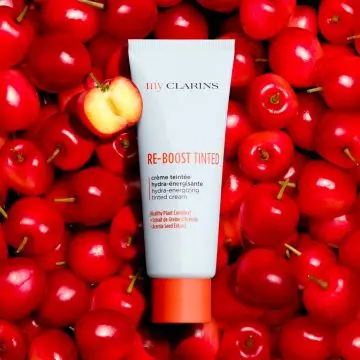 my Clarins RE-BOOST TINTED Crème Teintée Hydra-Énergisante 50ml - Clarins - Soin - Visuel 4 my Clarins RE-BOOST TINTED Crème Teintée Hydra-Énergisante 50ml - Clarins - Soin - Visuel 4