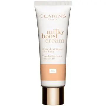 Milky Boost Cream Crème de lait teintée 03 CASHEW - Clarins - Soin - Visuel 1