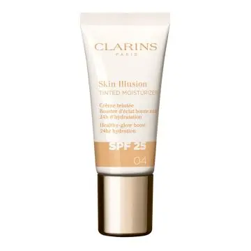Skin Illusion Tinted Moisturizer SPF25 Crème Teintée Booster d'Éclat 04 - 15ml - Clarins - Maquillage - Visuel 1