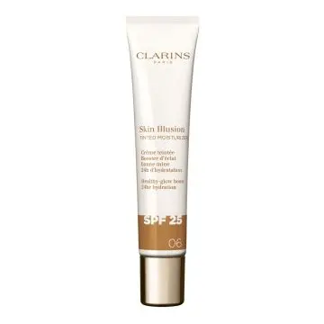 Skin Illusion Tinted Moisturizer SPF25 Crème Teintée Booster d'Éclat 06 - 40ml - Clarins - Soin - Visuel 1