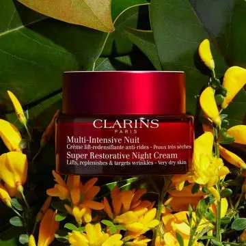 Multi-Intensive Nuit Crème lift-redensifiante anti-rides - Peaux Très Sèches Crème visage Pot 50ml - Clarins - Soin - Visuel 2