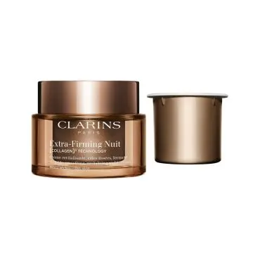 Recharge Extra-Firming Crème Nuit Peaux Sèches Soin Visage Anti-Âge & Anti-Rides 50ml - Clarins - Soin - Visuel 2 Recharge Extra-Firming Crème Nuit Peaux Sèches Soin Visage Anti-Âge & Anti-Rides 50ml - Clarins - Soin - Visuel 2