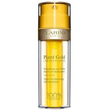Plant Gold - L'Or des Plantes Soin hydratant et nourrissant visage 100% d'origine naturelle 35 ml - Clarins - Soin - Visuel 1
