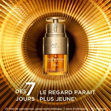 Double Serum Eye Traitement Yeux Anti âge Intensif Flacon 20ml - Clarins - Soin - Visuel 2