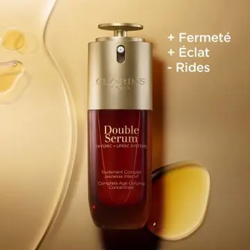 Double Serum Sérum Anti-âge 50ml - Clarins - Soin - Visuel 4