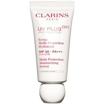 UV Plus  [5P] Anti-Pollution Ecran multi-protection hydratant SPF50 PA +++ Tube 30ml - Clarins - Soin - Visuel 1