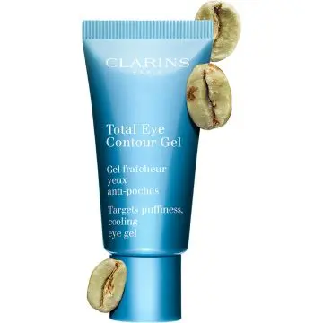 Total Eye Contour Gel - Gel fraîcheur yeux anti-poches  Contour des Yeux Tube 20ml - Clarins - Soin - Visuel 3