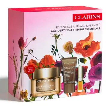 Coffret Essentiels Anti-Âge & Fermeté Crème Jour, Crème Nuit & Huile à Lèvres  - Clarins - Soin - Visuel 3