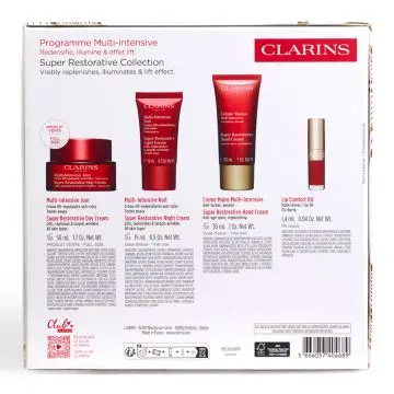 Coffret Multi-Intensive Soins Anti-Âge & Huile à Lèvres  - Clarins - Soin - Visuel 3 Coffret Multi-Intensive Soins Anti-Âge & Huile à Lèvres  - Clarins - Soin - Visuel 3