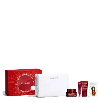 Coffret Multi-Intensive Crème Jour, Crème Nuit, Soin Yeux, Sérum Visage & Trousse  - Clarins - Soin - Visuel 3