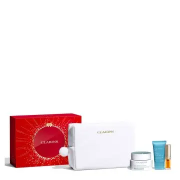 Coffret Cryo-Flash Masque Visage, Crème Visage, Huile à Lèvres & Trousse  - Clarins - Soin - Visuel 3