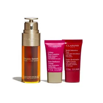 Coffret Double Sérum Double Serum 50ml & Multi-Intensive Jour & Nuit  - Clarins - Soin - Visuel 4