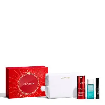 Coffret Total Eye Lift Soin Yeux, Démaquillant Yeux, Mascara & Trousse  - Clarins - Soin - Visuel 3