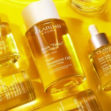 Huile Tonic Huile Corps 100% Extraits de Plantes Flacon 100ml - Clarins - Soin - Visuel 4