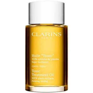 Huile Tonic Huile Corps 100% Extraits de Plantes Flacon 100ml - Clarins - Soin - Visuel 1