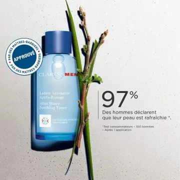 ClarinsMen Lotion Apaisante Après-Rasage 100ml - Clarins - Soin - Visuel 4