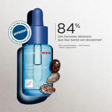ClarinsMen Huile Rasage & Barbe 30ml - Clarins - Soin - Visuel 4