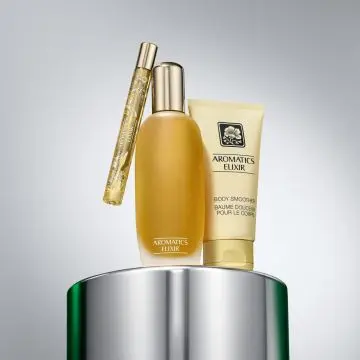 Coffret Aromatics Elixir Eau de Parfum 100ml, Lait Corps & Format Voyage  - Clinique - Parfum - Visuel 4