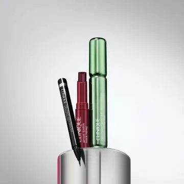 Coffret Les Incontournables Maquillage Mascara, Eyeliner & Baume à Lèvres  - Clinique - Maquillage - Visuel 4