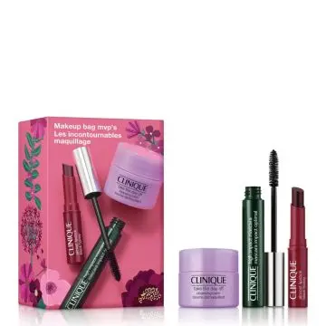 Coffret Incontournables Maquillage Mascara, Baume à Lèvres & Baume Démaquillant  - Clinique - Maquillage - Visuel 1
