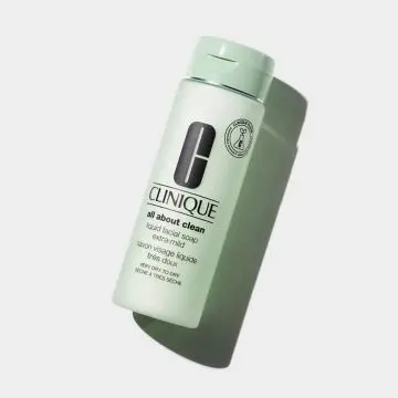 ALL ABOUT CLEAN Savon Visage Liquide Très Doux - Peaux sèches à très sèches Flacon 200ml - Clinique - Soin - Visuel 3