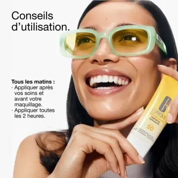 UV Solutions Crème Solaire Hydratante Visage SPF50 40ml - Clinique - Soin - Visuel 4