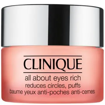 All About Eyes Rich Baume Yeux Anti-Poches et Anti-Cernes Pot 15ml - Clinique - Soin - Visuel 1