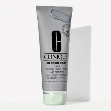 ALL ABOUT CLEAN Gommage + Masque Au Charbon 2-en-1 100 ml - Clinique - Soin - Visuel 4