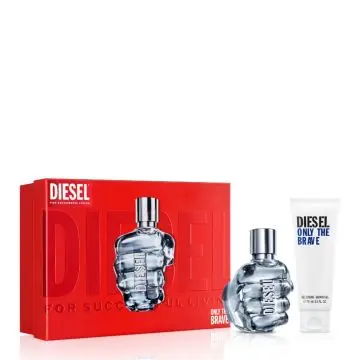 Coffret Only The Brave  Eau de Toilette 50ml & Gel douche   - Diesel - Parfum - Visuel 1