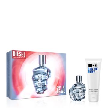 Coffret Only the Brave Eau de Toilette 50ml & Gel Douche  - Diesel - Parfum - Visuel 1