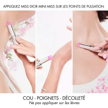 Miss Dior Blooming Bouquet Mini Miss Parfum Solide en Stick Sans Alcool 3,20g - Dior - Parfum - Visuel 2