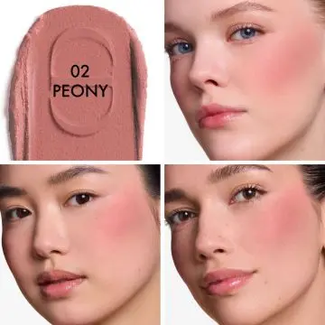 Forever Blush Soft Filter Blush Liquide Fouetté Fini Mat Lumineux 02 Peony - Dior - Maquillage - Visuel 2