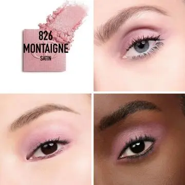 Diorshow Mono Couleur Fard à Paupières Haute Couleur & Longue Tenue 826 Rose Montaigne - Dior - Maquillage - Visuel 2
