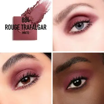 Diorshow Mono Couleur Fard à Paupières Haute Couleur & Longue Tenue 884 Rouge Trafalgar - Dior - Maquillage - Visuel 2