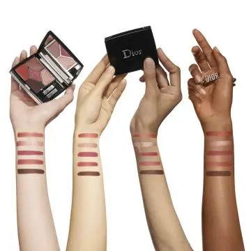 5 Couleurs Couture - Édition limitée Velours Palette Fards à paupières haute couleur - Longue tenue 869 Red Tartan - Dior - Maquillage - Visuel 3