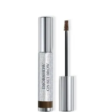Diorshow On Set Brow Mascara sourcils - Fixateur de couleur - Effet disciplinant 24h 032 Dark Brown - Dior - Maquillage - Visuel 1