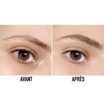 Diorshow On Set Brow Mascara sourcils - Fixateur de couleur - Effet disciplinant 24h 032 Dark Brown - Dior - Maquillage - Visuel 3