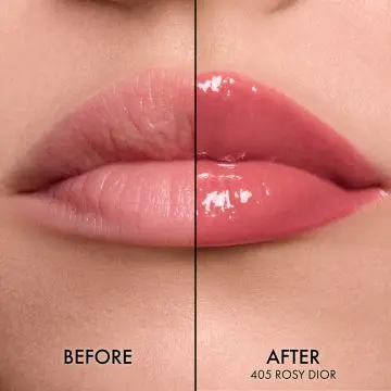 Dior Addict Glass Lipstick - Gloss en Stick Ultra-Brillant Hydratant 405 Rosy Dior - Dior - Maquillage - Visuel 2