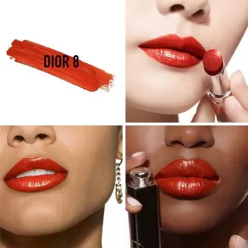 Dior Addict Recharge Rouge à Lèvres Brillant - Couleur Intense - 90 % d'Ingrédients d'Origine Naturelle 008 Dior 8 - Dior - Maquillage - Visuel 3