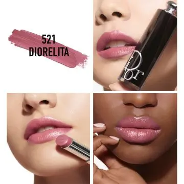 Dior Addict Recharge Rouge à Lèvres Brillant - Couleur Intense - 90 % d'Ingrédients d'Origine Naturelle 521 DIORELITA - Dior - Maquillage - Visuel 2