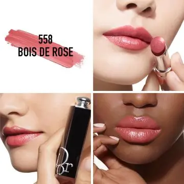 Dior Addict Recharge Rouge à Lèvres Brillant - Couleur Intense - 90 % d'Ingrédients d'Origine Naturelle 558 Bois de Rose - Dior - Maquillage - Visuel 3