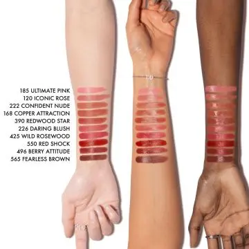 Rouge Dior On Stage Rouge à Lèvres Fini Brillant Ultra Longue Tenue 390 Redwood Star - Dior - Maquillage - Visuel 4