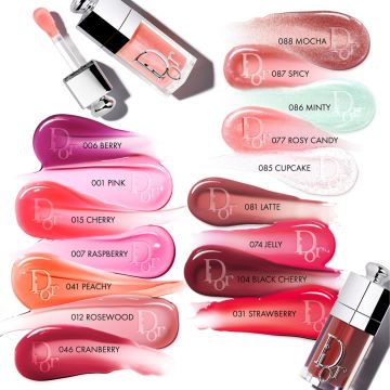 Dior Addict Lip Glow Oil Huile à Lèvres Hydratante 24h - 3 Finis Ultra-Brillants 