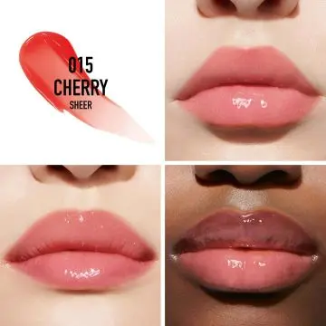 Dior Addict Lip Maximizer Gloss Repulpant 015 Cherry - Dior - Maquillage - Visuel 2
