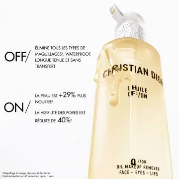 L'Huile Off/On Huile Démaquillante Visage, Yeux & Lèvres 175ml