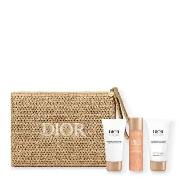 Trousse Dior Solar - Les Essentiels de l'Évasion Solaire Crème Protectrice Visage SPF50, Baume Après-Soleil & Huile Sublimatrice  - Dior - Soin - Visuel 1