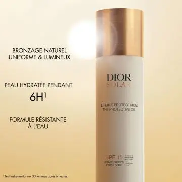 Dior Solar L'Huile Protectrice Visage & Corps SPF15 125ml - Dior - Soin - Visuel 2